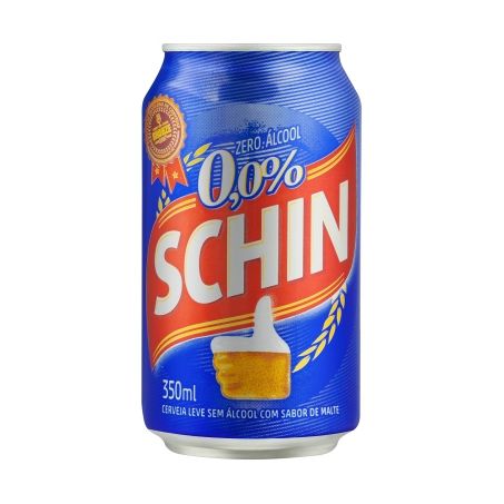 CERVEJA SCHIN ZERO ALCOOL 350 ML                  