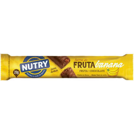 Barra de frutas nutry banana 20g