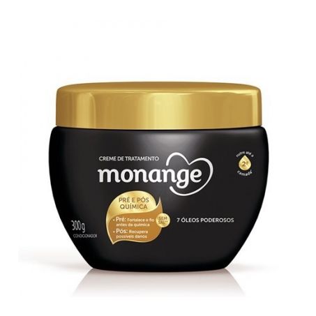 Cr Tratamento Monange 300g Pre e Pos Quimica