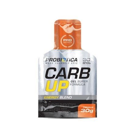 Carb up gel super fórmula laranja 30g