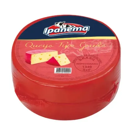 Queijo Gouda Ipanema Kg Pedaco Fatiado