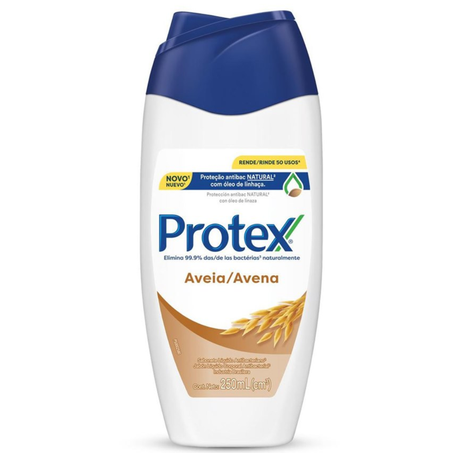 Sabonete liquido protex 250ml aveia