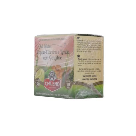 Cha chileno misto cidreira/limao/gen 15g 360-38