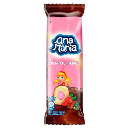 Bolinho Ana Maria 42g - Napolitano