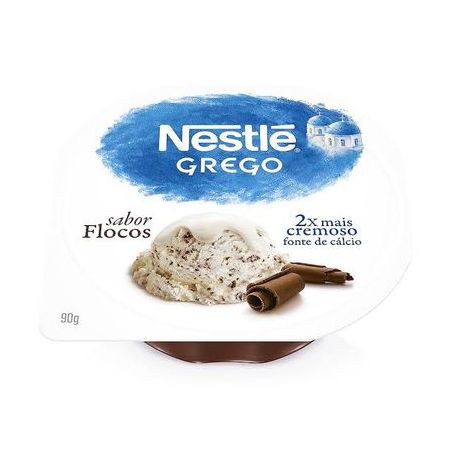 Iogurte grego flocos nestlé 90g