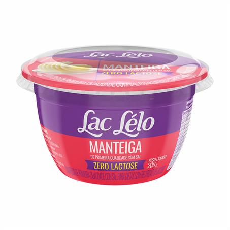 MANTEIGA LAC LELO ZER LACT COM SAL 200G