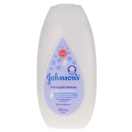 Loção Hidratante Corporal para Uso Diário Baby Hidratação Intensa JohnsonS 200Ml 360-1