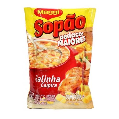 Sopao maggi galinha caipira 200g