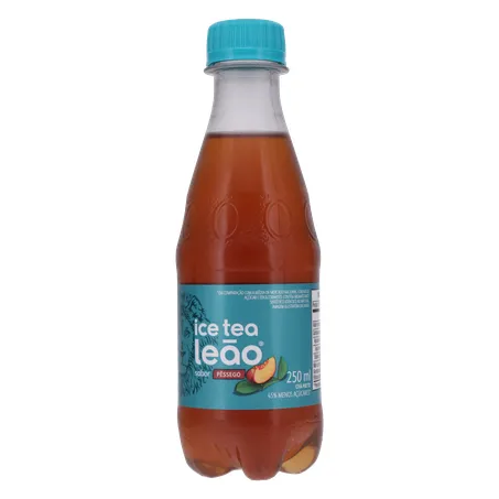 Chá Preto Ice Tea Leão Pêssego Pet 250ml 360-2