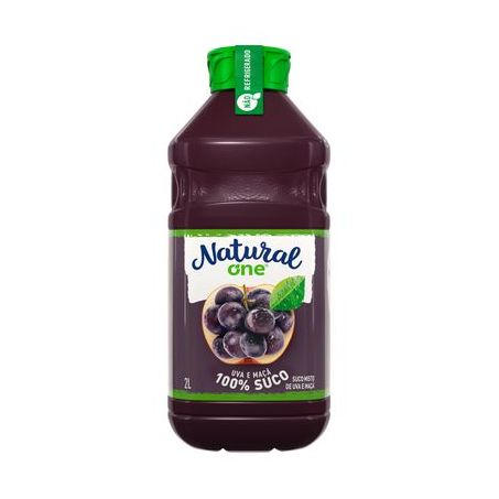 SUCO NATURAL ONE UVA/MAÇÃ PET 2L