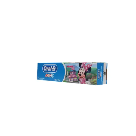 Creme Dental com Flúor Oral-b Chiclete Minnie Kids Caixa 50gr 360-4