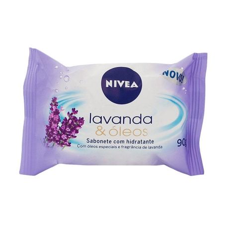 Sabonete nivea lavanda óleos 90g