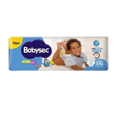 FRALDA BABYSEC GALINHA PINTADINHA ULTRASEC XXG 48UN