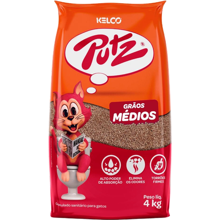 Granulado sanit putz 4kg graos medios