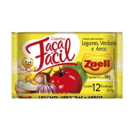 Tempero Zaeli 36g Faca Facil Legumes