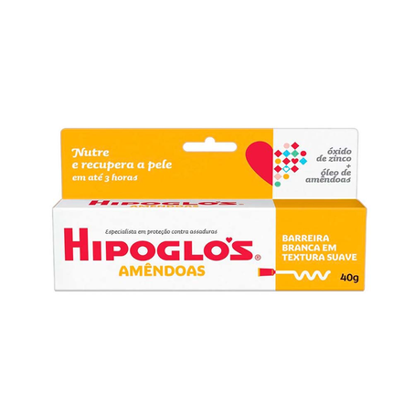 CREME ASSADURA HIPOGLÓS AMÊNDOA CX 40G