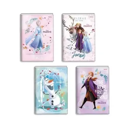 CADERNO STAR SCHOOL 80FLS COST CD FROZEN