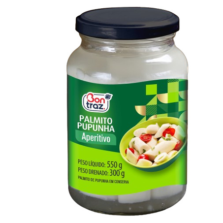 Palmito Pupunha Bontraz Aperitivo 300G