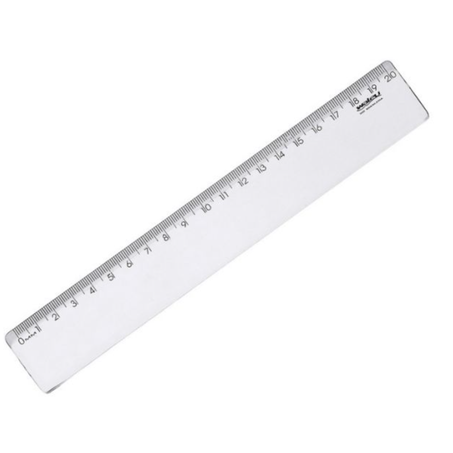 RÉGUA DE ACRÍLICO 20CM ACRIMET