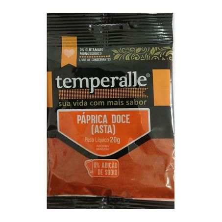 Paprica doce temperalle 20g env