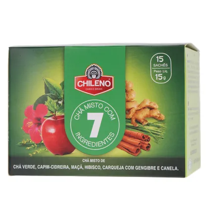 Cha chileno misto 7 ingredientes 15g 360-19