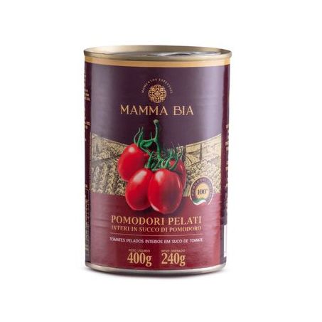 TOMATE PELADO MAMMA BIA 400G