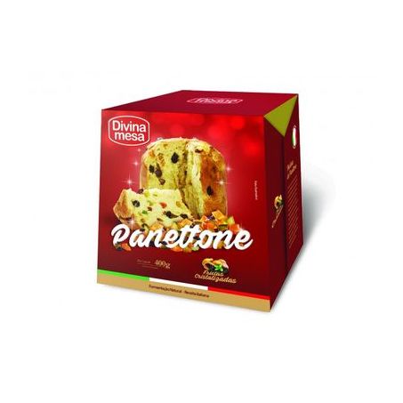 PANETTONE DIVINA MESA FRUTAS CRISTA 400G