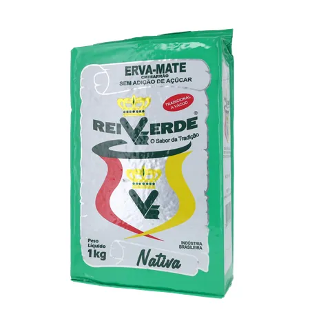 ERVA MATE REI VERDE TRADICIONAL VÁCUO 1KG  360-2