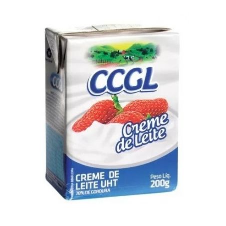 CREME DE LEITE CCGL TP 200G