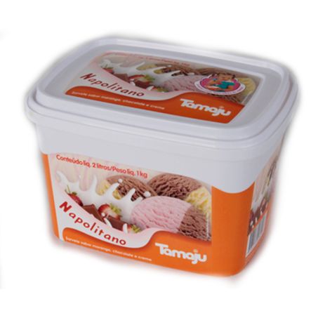 SORVETE TAMAJU NAPOLITANO 2L