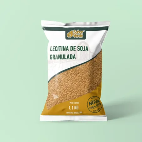 LECITINA DE SOJA GRANULADA 1 KG SABOR VERDE