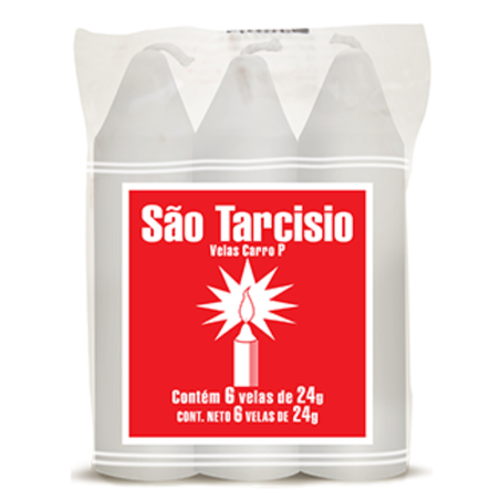 VELA SAO TARCISIO CARRO P 6X24G