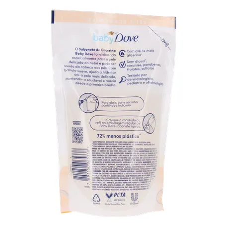 SABONETE LÍQUIDO DOVE BABY REFIL GLICERINA 180ML 360-17