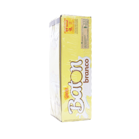 Chocolate Baton Garoto Branco Caixa com 30un - 480gr 360-12