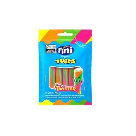 TUBES FINI TWISTER FRUTAS SILVESTRES E NATA 35GR