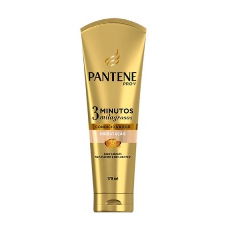 Condicionador pantene 3 minutos milagrosos hidratação 170ml