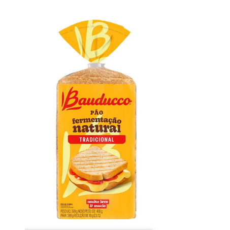 Pão de Forma Tradicional Bauducco Pacote 390G
