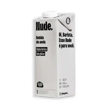 Bebida Aveia Nude 1l Organico Barista