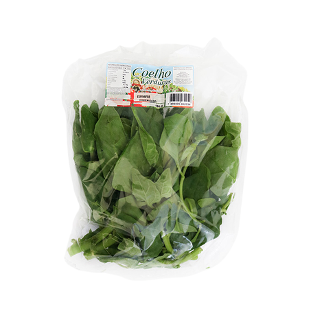 Feira Espinafre Coelho Higienizado 180g