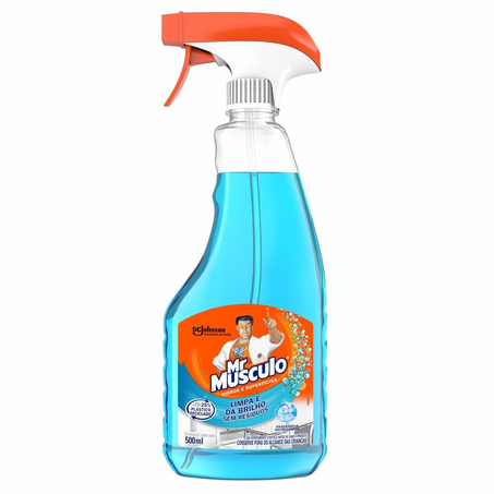 Limpador Mr Músculo Vidros Gatilho 500Ml