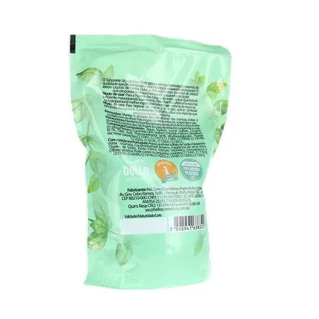 Sabonete liquido bello erva doce ref. 850ml 360-16