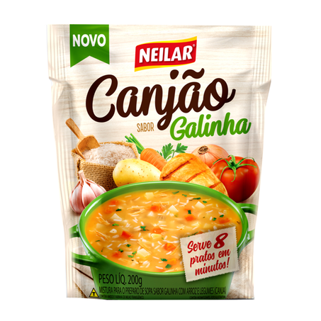 CANJÃO NEILAR GALINHA C/ARROZ 200G