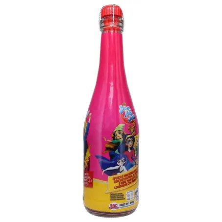 Espumante spunch 660ml zero alcool liga da justica 360-14