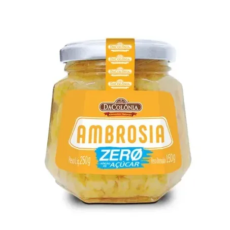 DOCE DE AMBROSIA ZERO 250G - DA COLONIA
