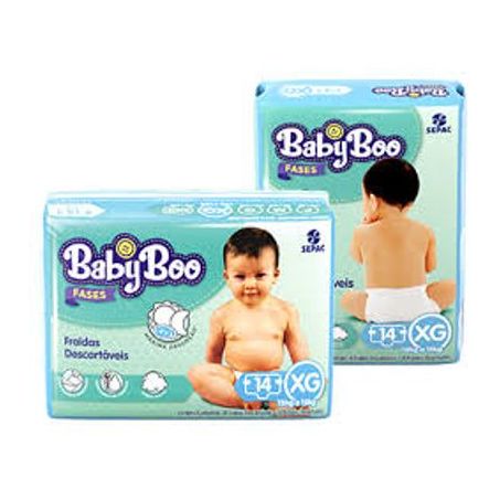 Fralda Babyboo Dia A Dia Xg C/14  *13- 1UN