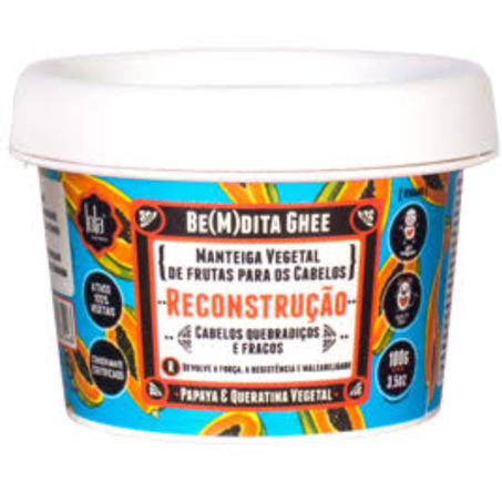 Máscara de Tratamento Reconstrução Bemdita Ghee Mamão 100G