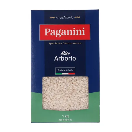 Arroz Arbório Paganini Caixa 1Kg