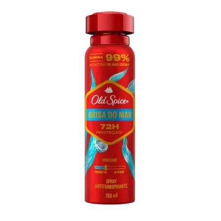 Antitranspirante Old Spice Brisa do Mar Frasco Spray 150ml
