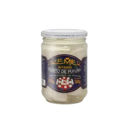 Palmito Pupunha Premier Inteiro 300g