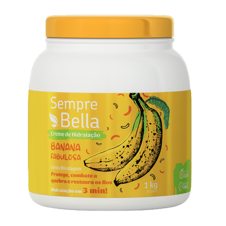 Creme Tratamento Sempre Bella Banana 1kg 
 